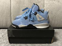 Кроссовки детские Jordan 4 UNC Оригинал 13C