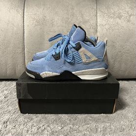 Кроссовки детские Jordan 4 UNC Оригинал 13C