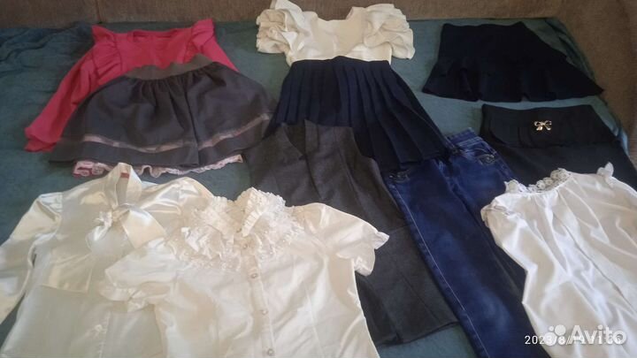 Школьные вещи для девочки пакетом