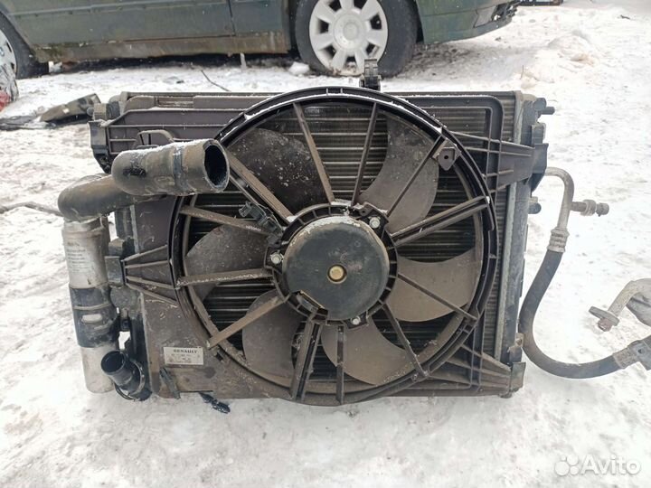 Радиатор renault logan 1.4