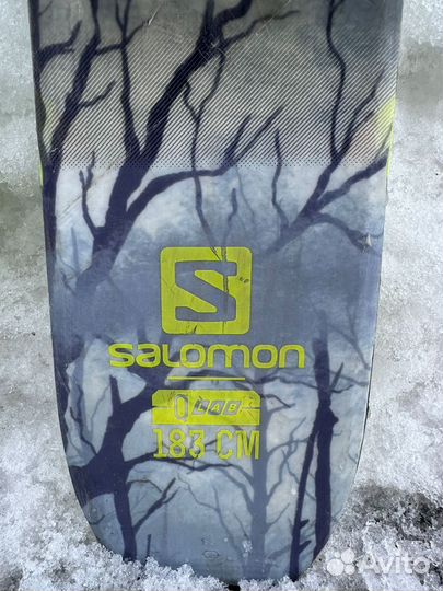 Горные лыжи salomon Q-LAB. фрирайд