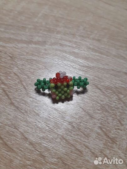 Колечко из бисера