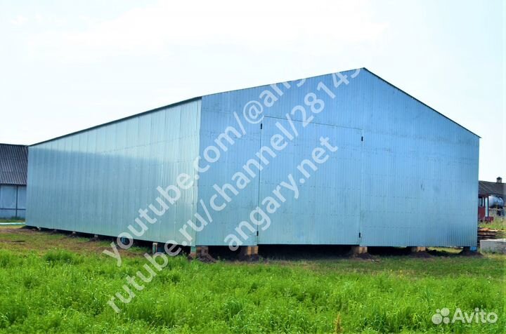 Ангар под ключ 432 м2