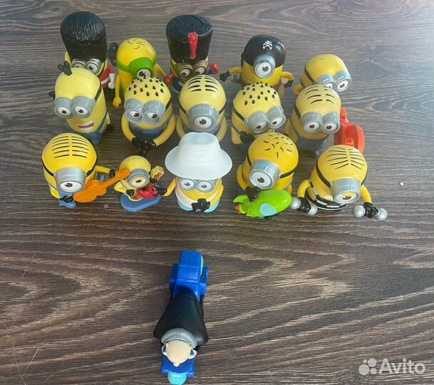 Миньоны Макдональдс 2013,2015,2017