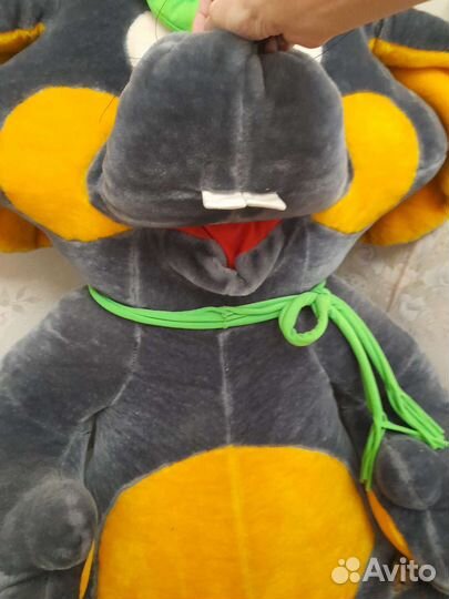 Большая мягкая игрушка мышь