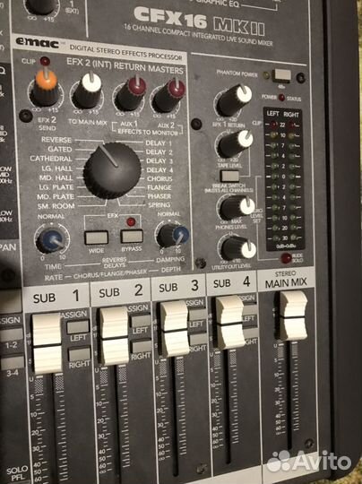 Микшерный пульт Mackie CFX16 mkii