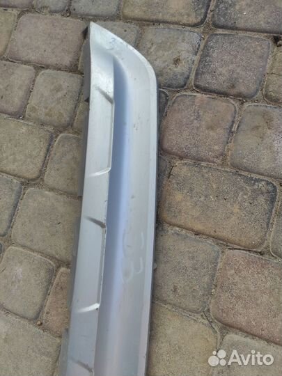 BMW X3 2010-2016 задний бампер,защита, Юбка бмв х3