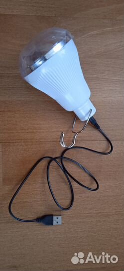 Лампа 5 вт аккумуляторная кемпинговая