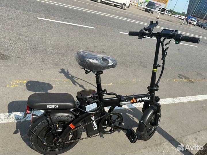 Электровелосипед wenbox складной