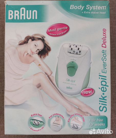 Эпилятор braun silk epil EverSoft deluxe