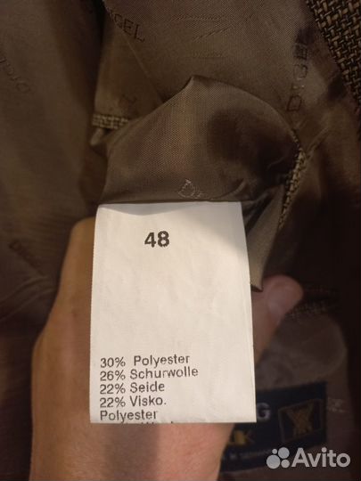Мужской пиджак Digel,размер 48