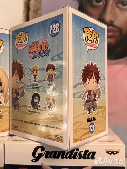 Funko pop Naruto Gaara Tsuande Special фигурки