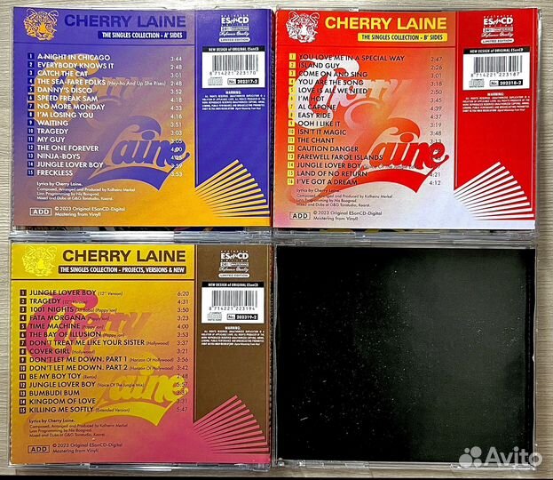 Музыкальные CD диски Cherry Laine (disco)