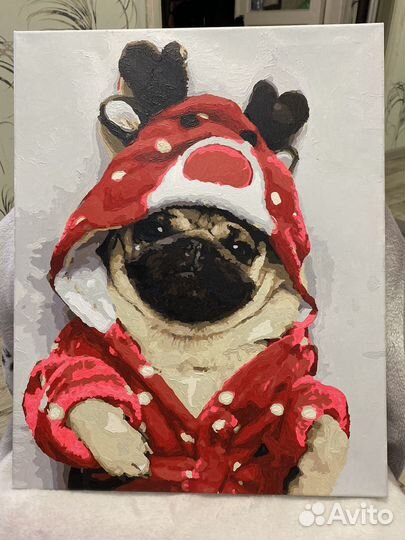 Картина готовая (по номерам)