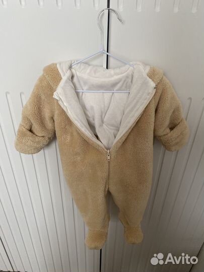 Комбинезон плюшевый 68