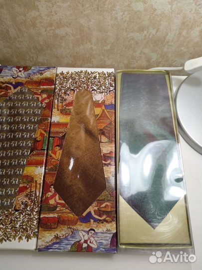 Галстуки мужские из натурального шелка