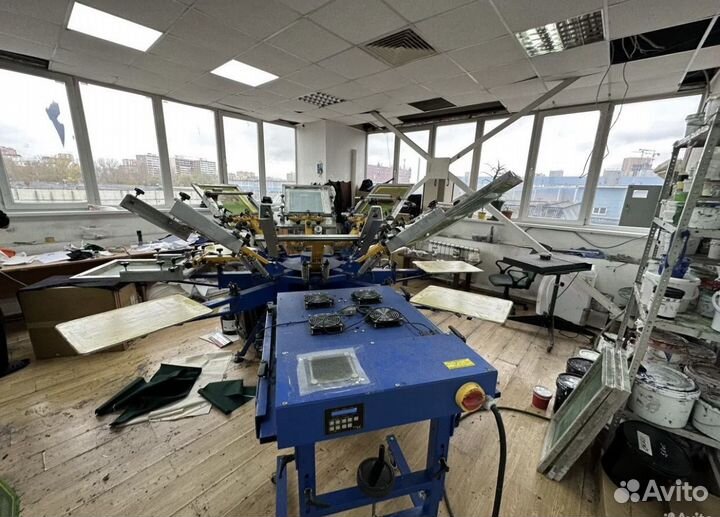 Швейный цех, пошив одежды, печать, логотип