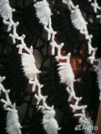 Вязаный большой платок