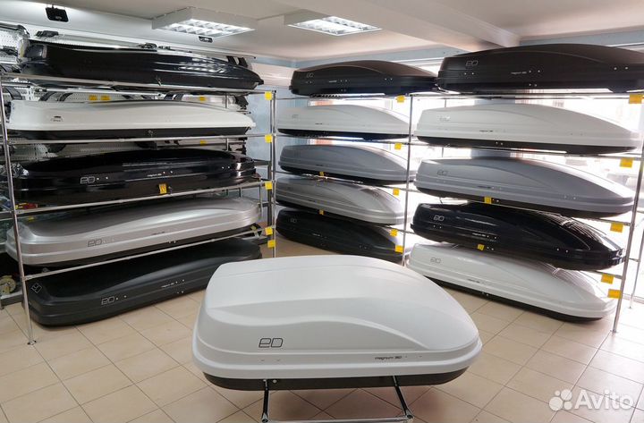 Автобокс (быстросъем) ED Magnum 350 белый глянец