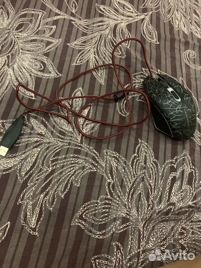 Мышка проводная с подсветкой