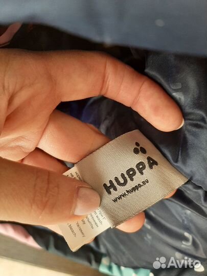 Зимний костюм для девочки huppa 122