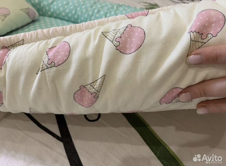 Комплект кокон и одеялко на выписку