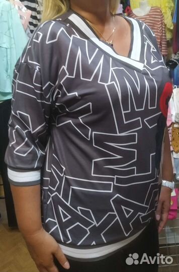 Свитшот, блуза,58,60