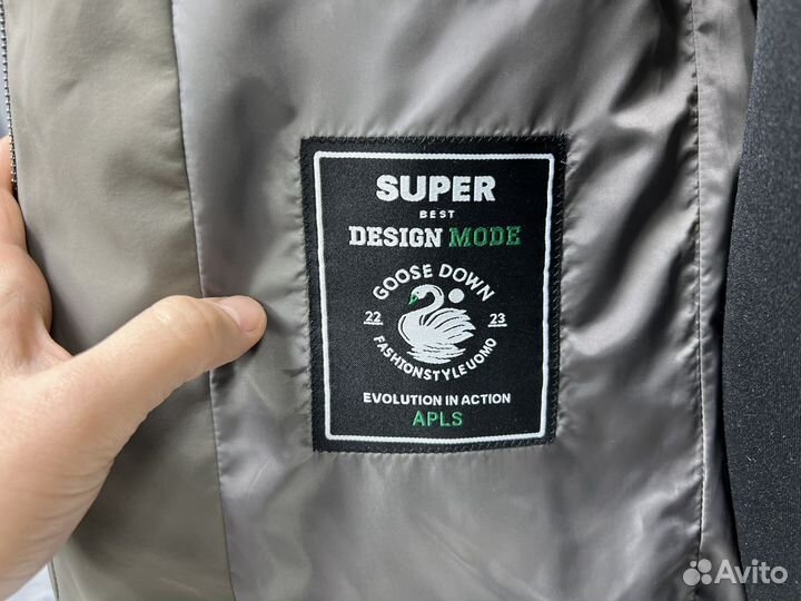 Куртка мужская пуховик Loro Piana premium