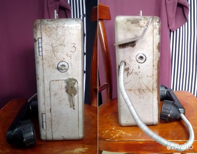 Амт-69 таксофон СССР Большая табличка 1974 год