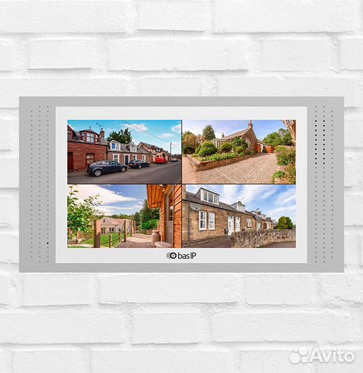 AT-07l white видеодомофон bas-ip