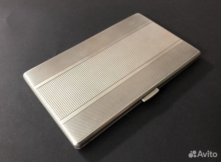 Портсигар винтаж 835 серебро 40-50е годы