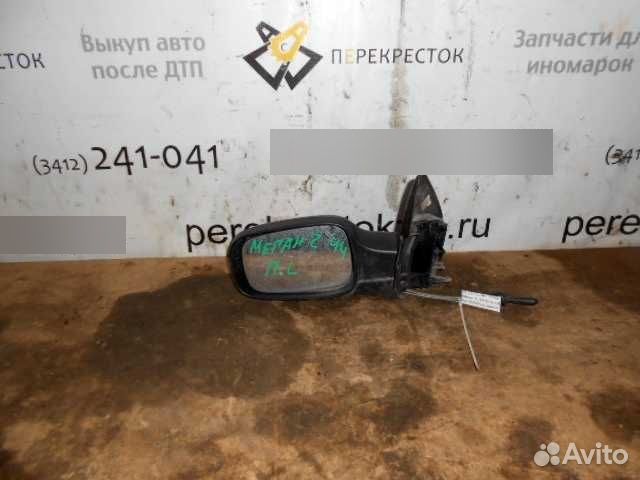 Зеркало Megane 2 (03-09) L механ с дефектом б\у (арт. 7701054685)