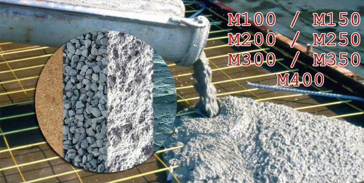 Бетон марки м200