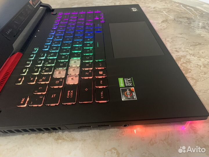 Мощный игровой Asus Rog Strix Ryzen 7 + RTX 3O5O