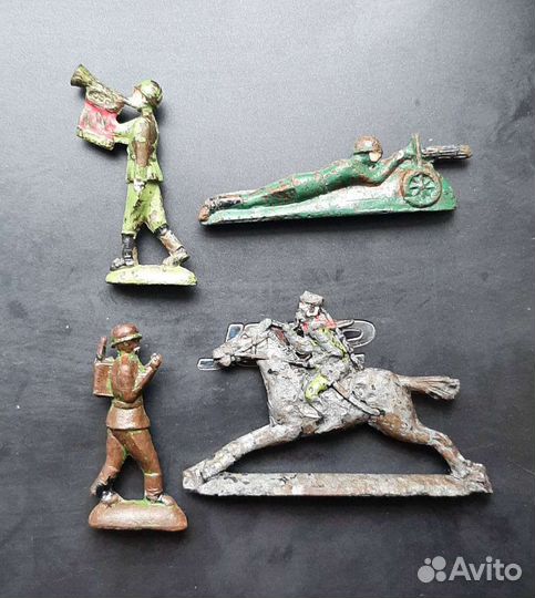 Солдатики оловянные зми ссср,пулеметчик,минометчик