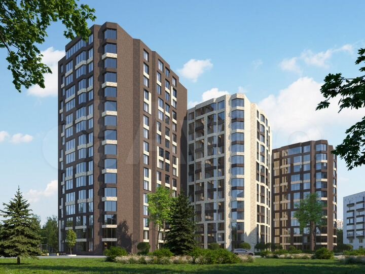 1-к. квартира, 49,9 м², 5/16 эт.