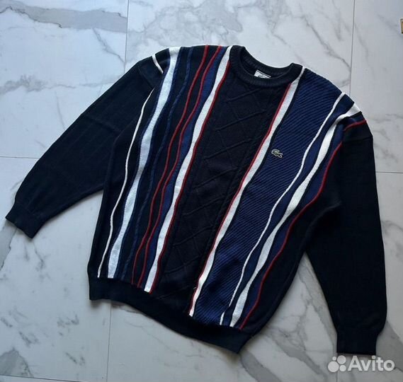 Винтажный свитер lacoste