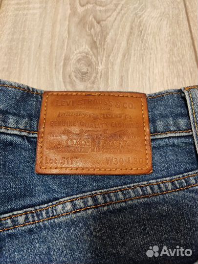 Джинсы мужские levis 511 Slim 30/30