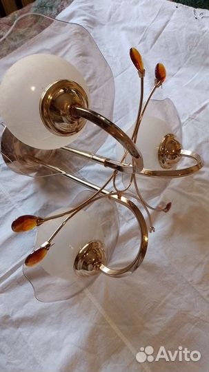 Люстра потолочная бу
