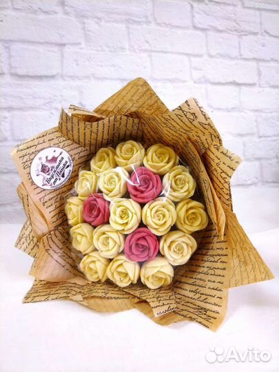 Букет роз из бельгийского шоколада