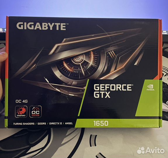 Видеокарта gtx 1650
