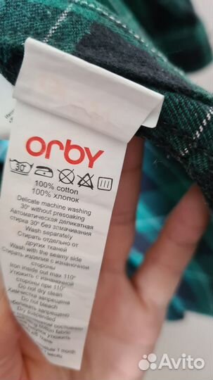 Рубашка фирмы Orby р. 146-152
