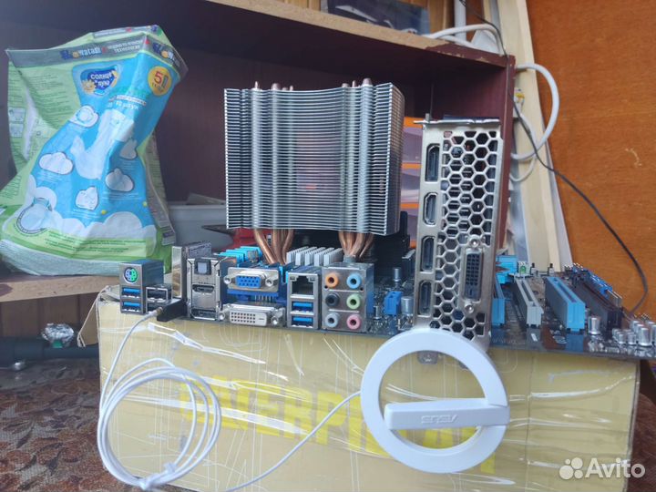 Asus p8z77-v wi-fi+i7-3770k+16 gb ballistix elite