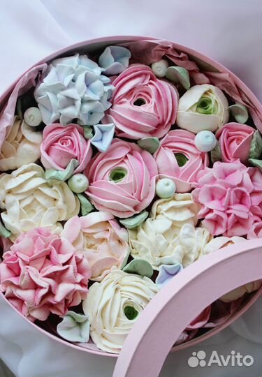 Съедобные букеты из зефира