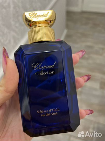 Chopard vetiver d'haiti au the vert