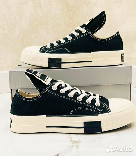 Кеды кеды converse X rick owens drkshdw. 38-45