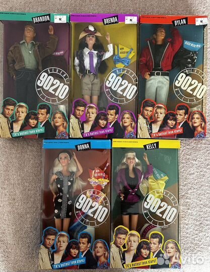 Barbie Beverly Hills 90210 Brenda, Brandon, Dilan