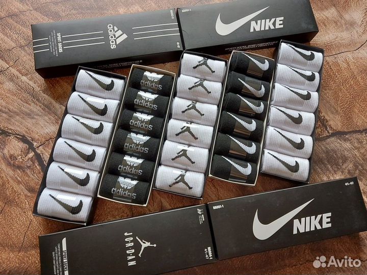 Носки Nike Reebok Lacoste Jordan