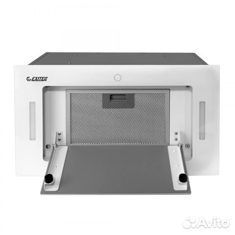 Вытяжка полновстраиваемая exiteq White