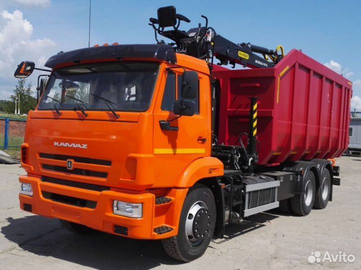 КамАЗ 65115 с КМУ, 2023